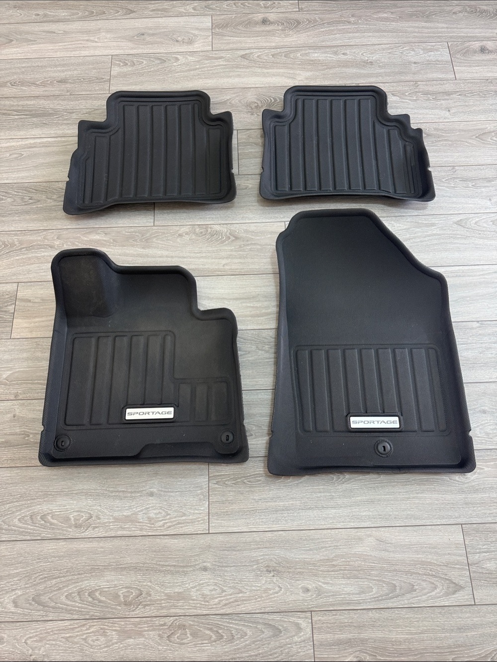Kia Genuine Sportage Black All-Weather Floor Mats